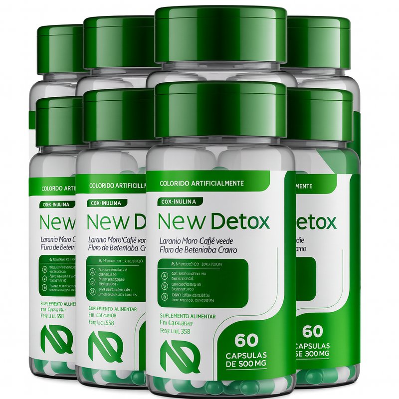 New Detox | O Emagrecimento mais Rápido do BRASIL - Aprovado Pela ANVISA!